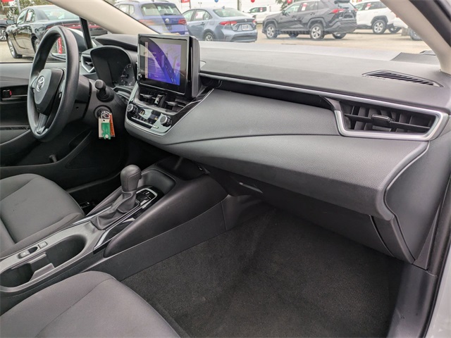 2024 Toyota Corolla LE White at Stokes Volkswagen