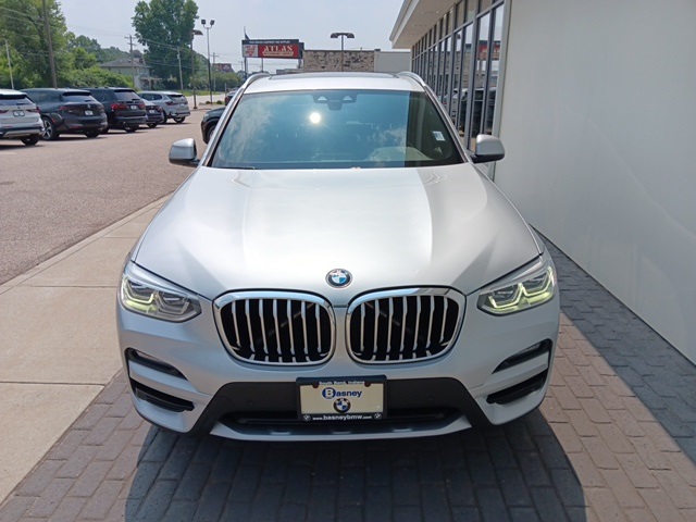 Silver 2021 BMW X3 for sale in South Bend, IN Photo 2