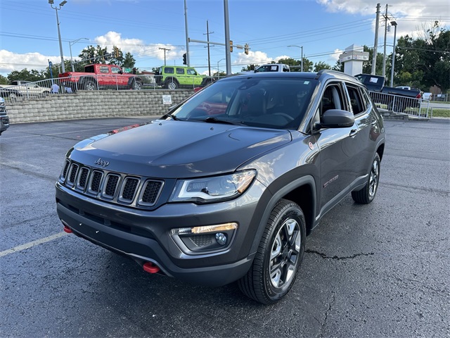 Used 2018 Jeep Compass Trailhawk with VIN 3C4NJDDB6JT328338 for sale in Kansas City