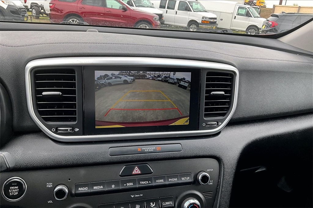 2022 Kia Sportage LX Red at Parkway Family Mazda