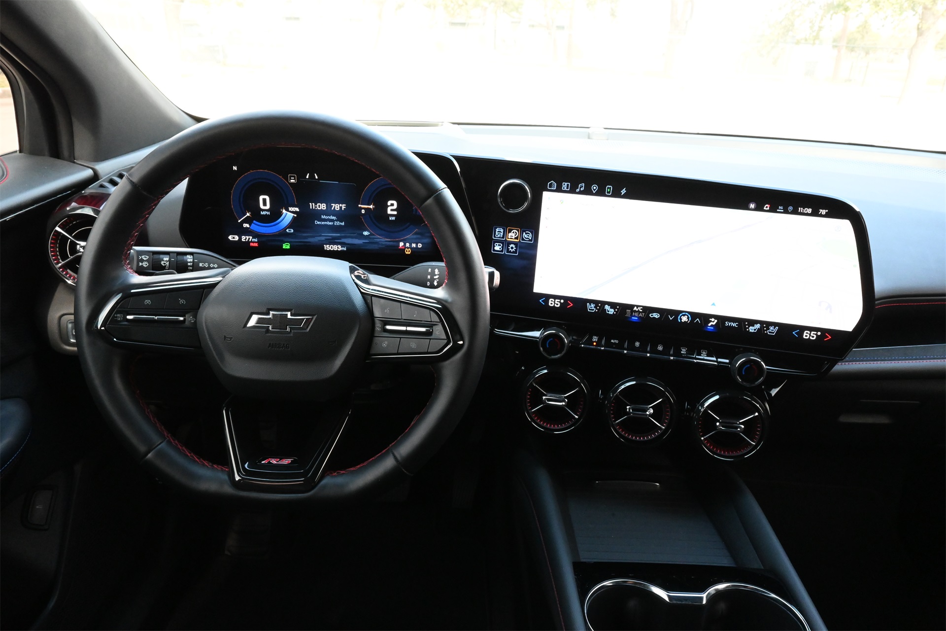 2024 Chevrolet Blazer EV RS White at Ultimate Motorsports