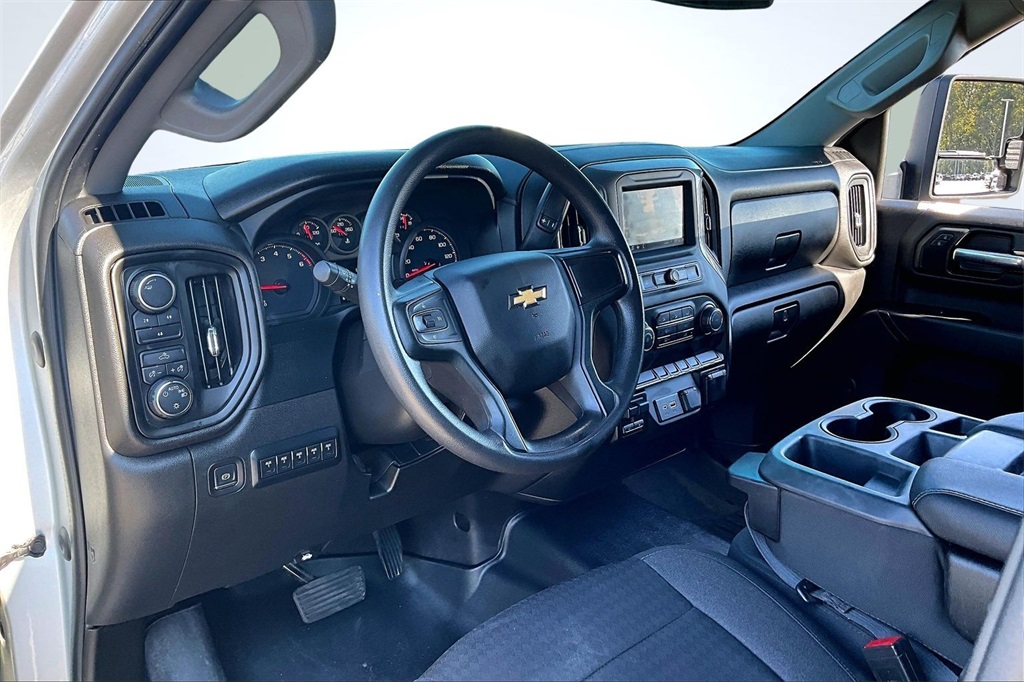 2022 Chevrolet Silverado 2500HD Custom Silver at DeMontrond Auto Country
