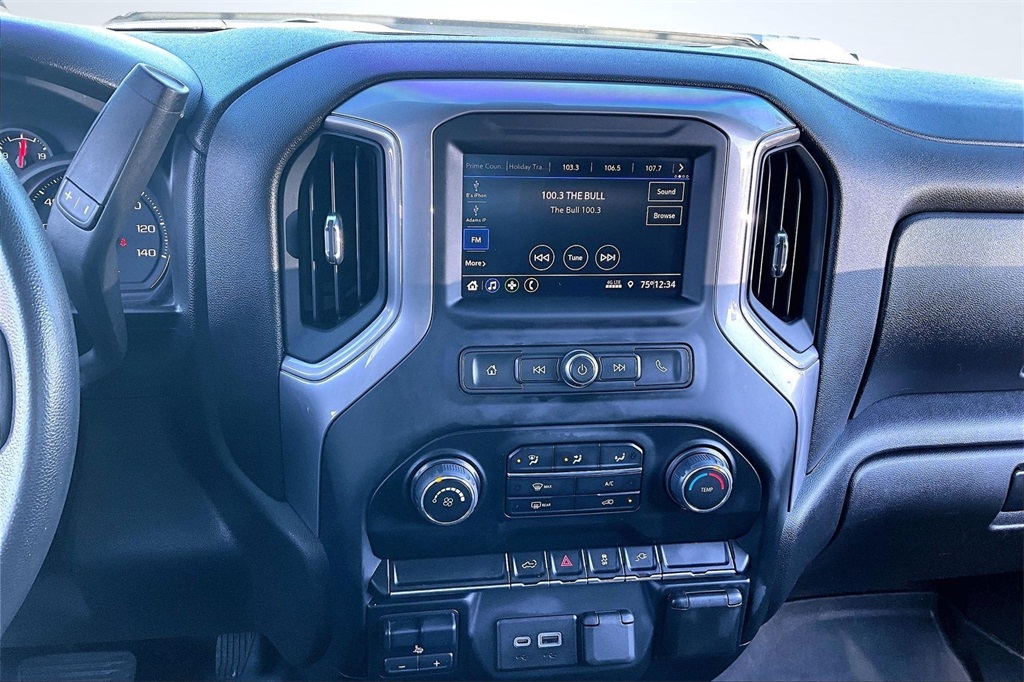 2022 Chevrolet Silverado 2500HD Custom Silver at DeMontrond Auto Country