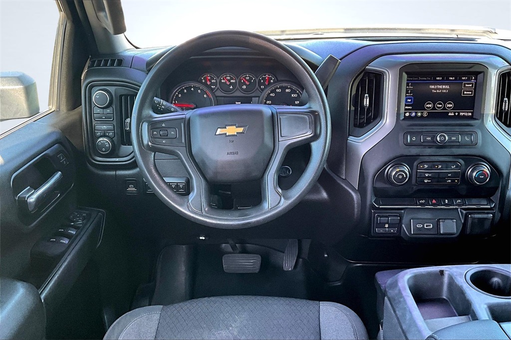 2022 Chevrolet Silverado 2500HD Custom Silver at DeMontrond Auto Country