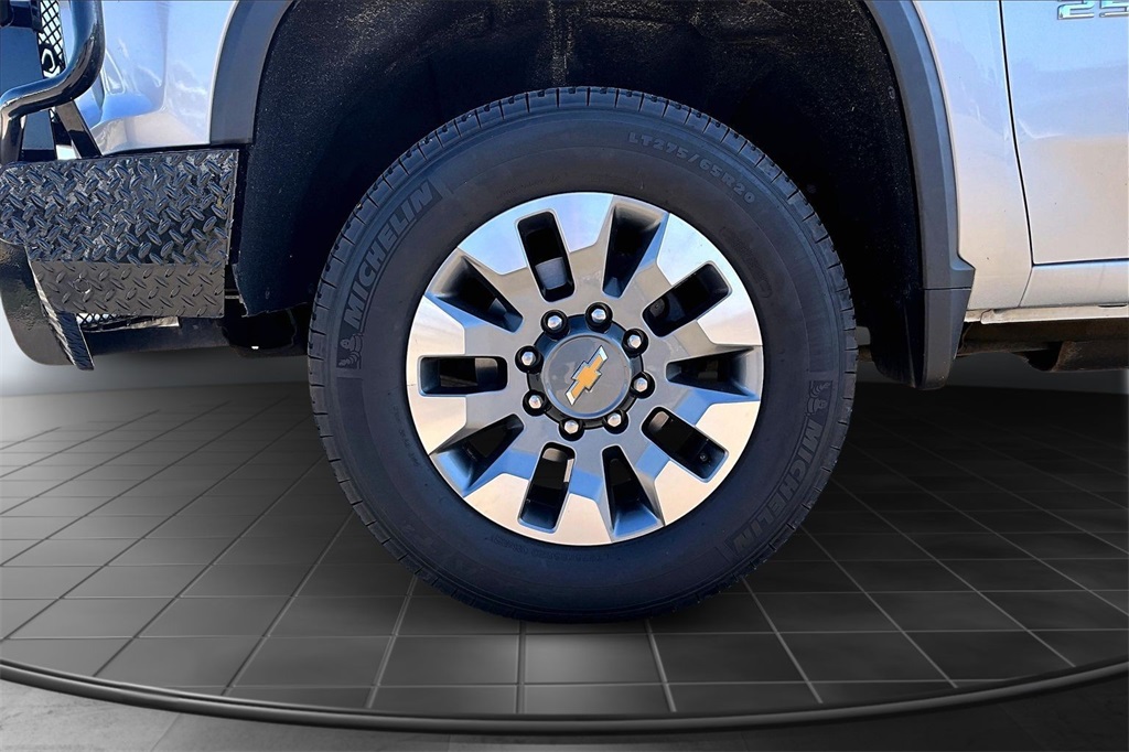 2022 Chevrolet Silverado 2500HD Custom Silver at DeMontrond Auto Country