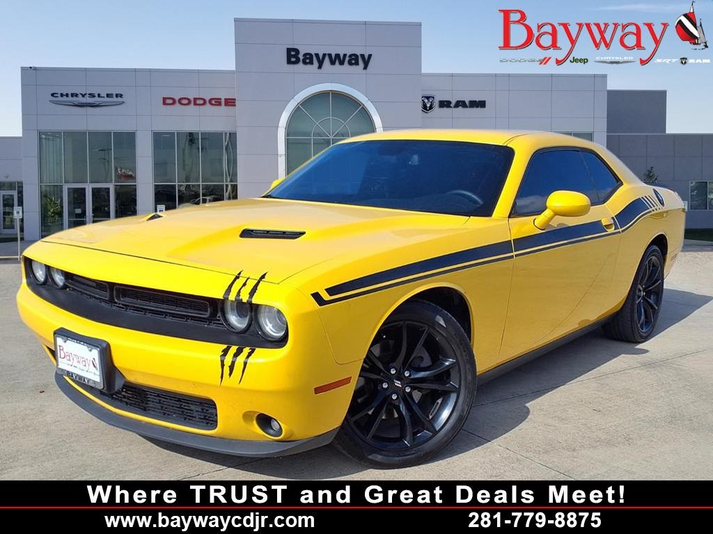 2018 Dodge Challenger SXT Yellow at Bayshore Chrysler Jeep Dodge Ram
