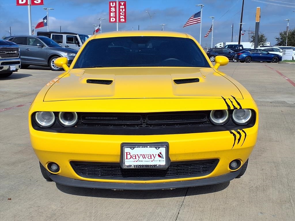 2018 Dodge Challenger SXT Yellow at Bayshore Chrysler Jeep Dodge Ram