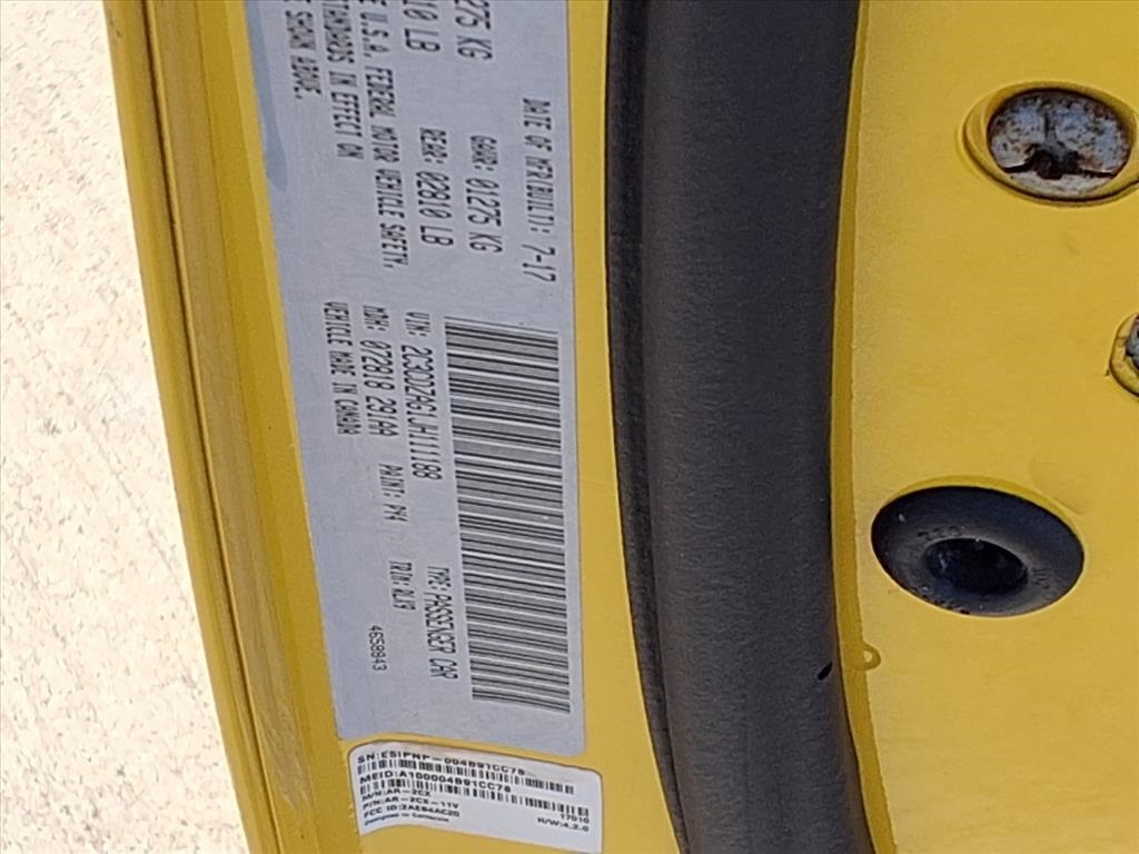 2018 Dodge Challenger SXT Yellow at Bayshore Chrysler Jeep Dodge Ram