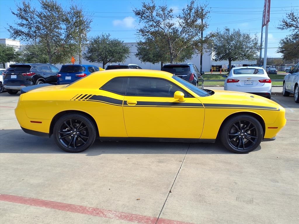 2018 Dodge Challenger SXT Yellow at Bayshore Chrysler Jeep Dodge Ram