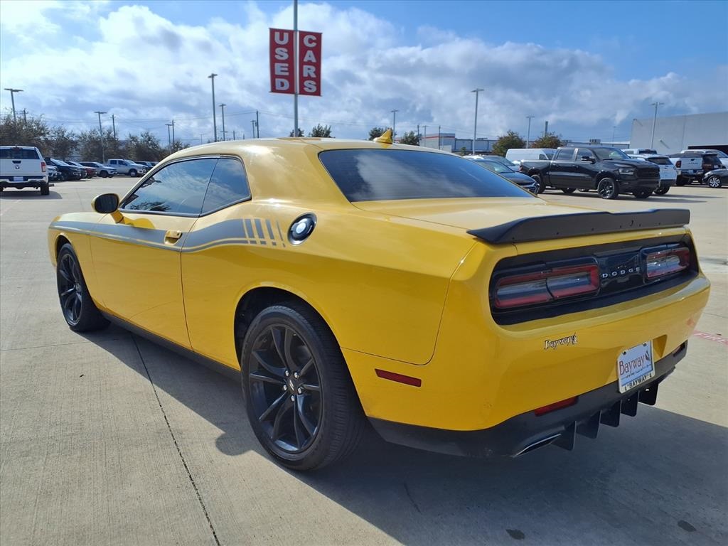 2018 Dodge Challenger SXT Yellow at Bayshore Chrysler Jeep Dodge Ram