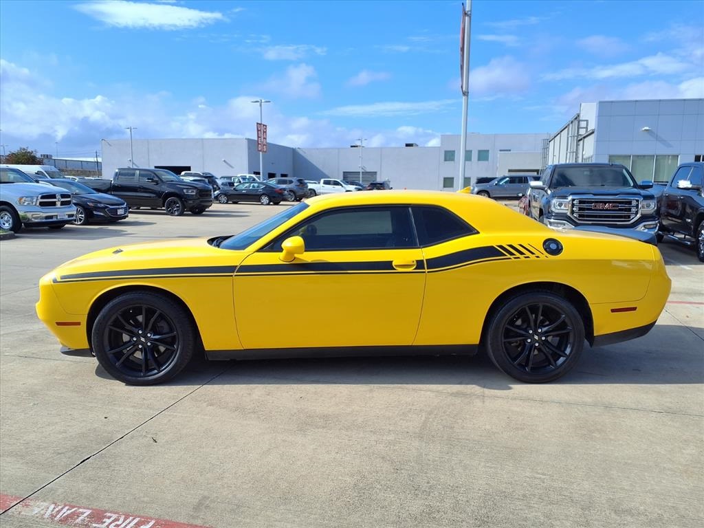 2018 Dodge Challenger SXT Yellow at Bayshore Chrysler Jeep Dodge Ram