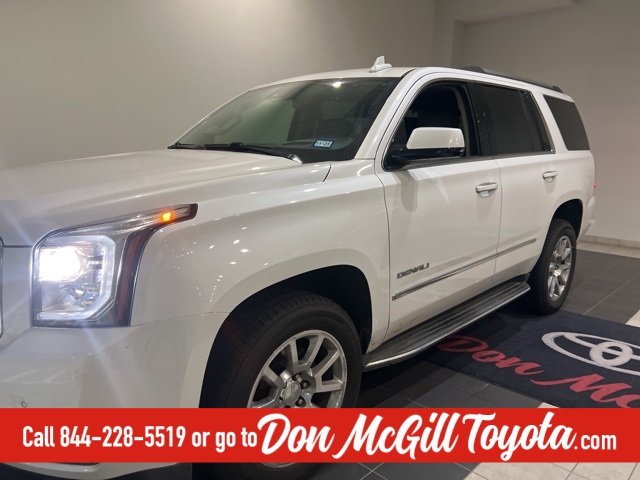 2020 GMC Yukon Denali White at Tom Peacock Cadillac