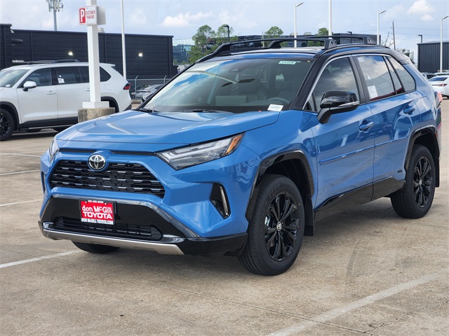 2025 Toyota RAV4 Hybrid XSE Blue at Don McGill Toyota