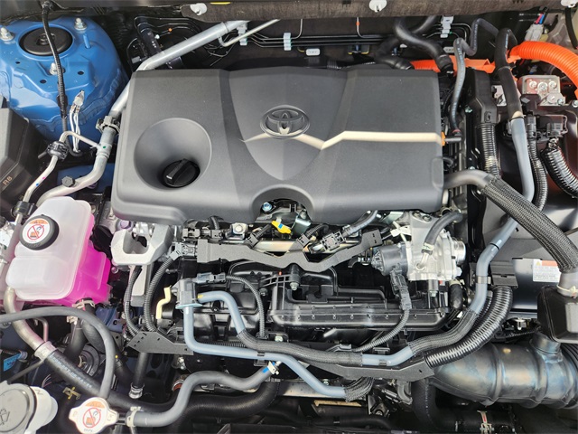 2025 Toyota RAV4 Hybrid XSE Blue at Don McGill Toyota