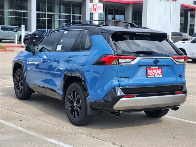 2025 Toyota RAV4 Hybrid XSE Blue at Don McGill Toyota