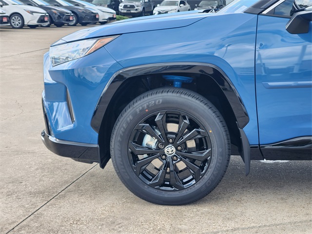 2025 Toyota RAV4 Hybrid XSE Blue at Don McGill Toyota
