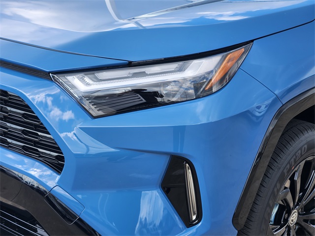 2025 Toyota RAV4 Hybrid XSE Blue at Don McGill Toyota