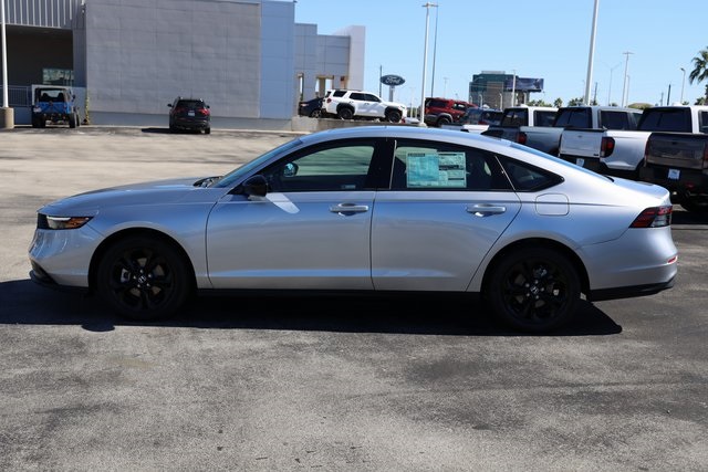 2025 Honda Accord SE Silver at Shottenkirk Kia Fort Bend