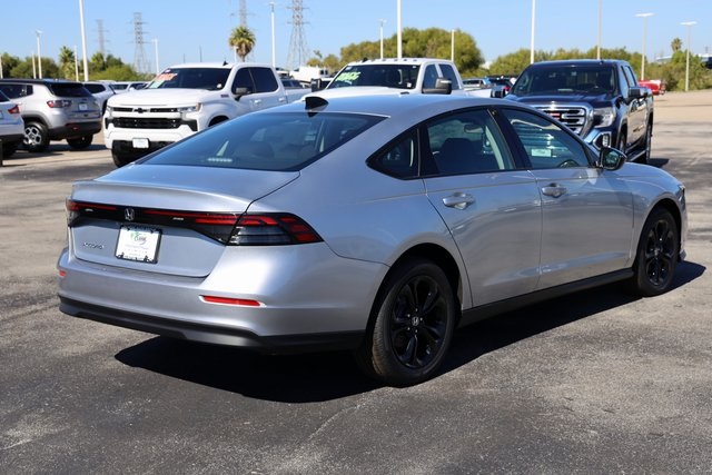 2025 Honda Accord SE Silver at Shottenkirk Kia Fort Bend