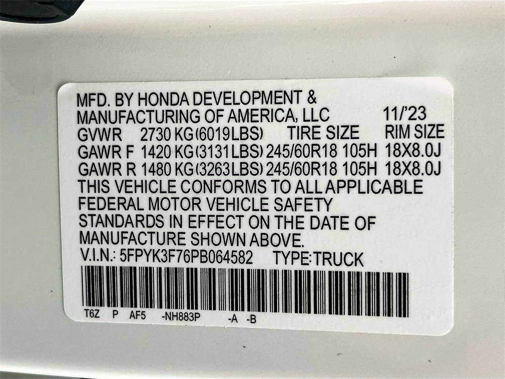2023 Honda Ridgeline RTL-E White at AutoSavvy Houston Southwest
