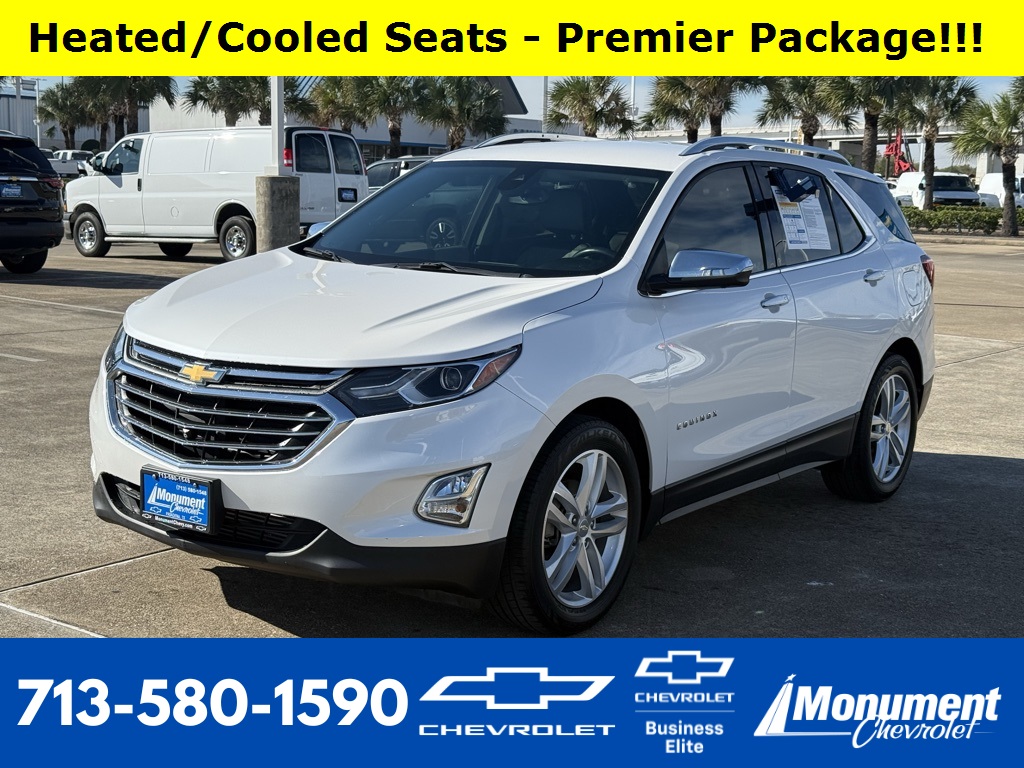 2021 Chevrolet Equinox Premier White at Classic Elite Chevrolet Hwy 6