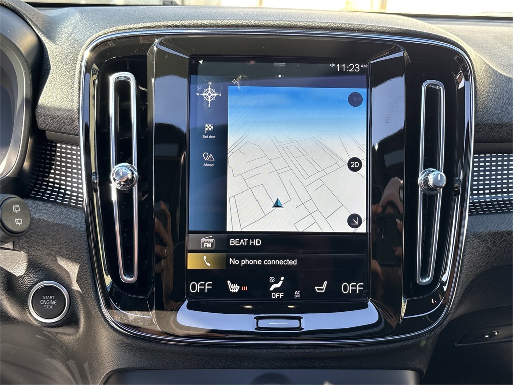 2021 Volvo XC40 R-Design Blue at DeMontrond Automotive Group