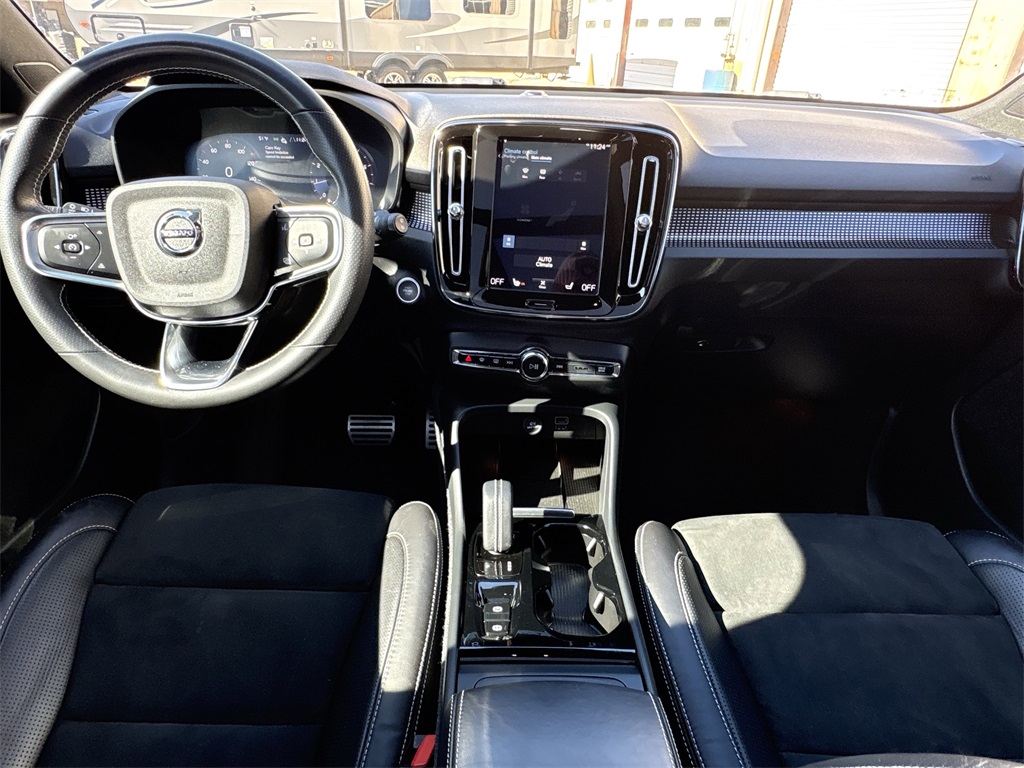 2021 Volvo XC40 R-Design Blue at DeMontrond Automotive Group