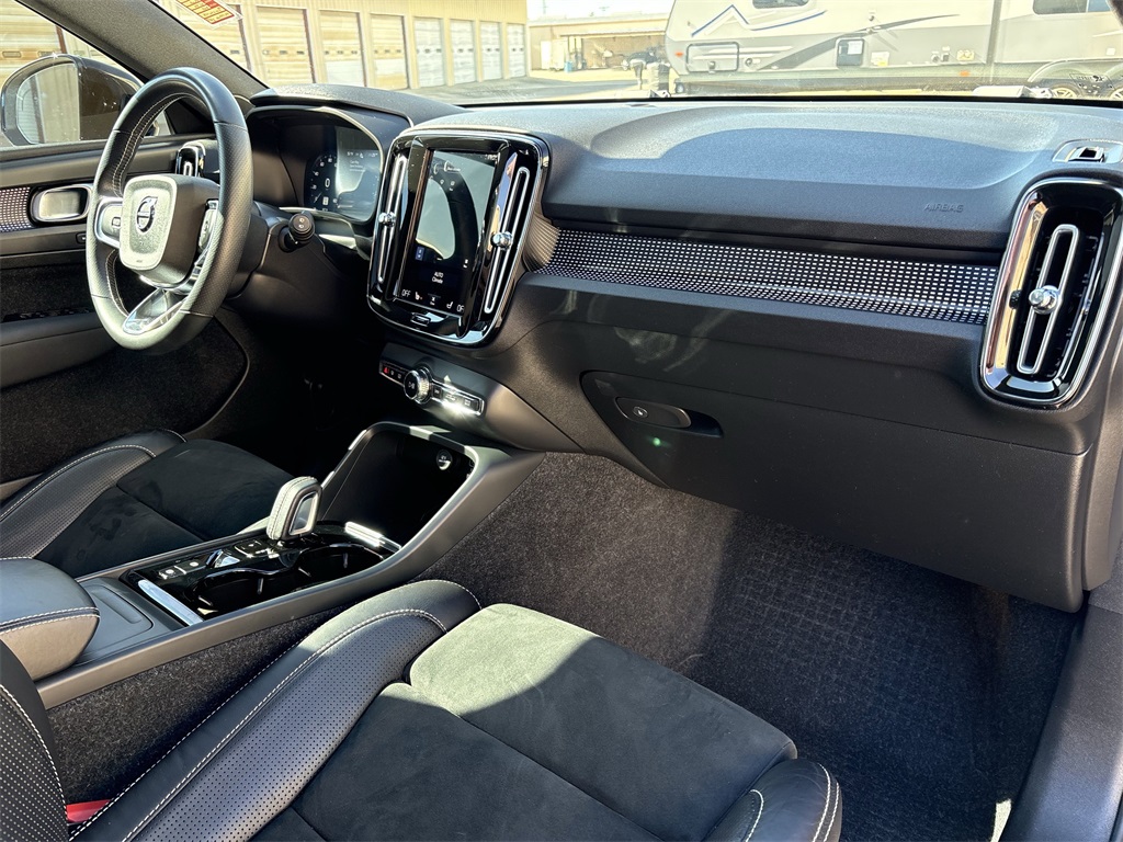 2021 Volvo XC40 R-Design Blue at DeMontrond Automotive Group