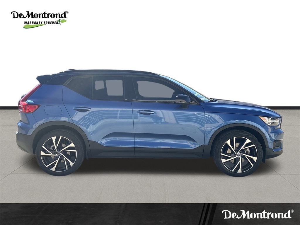 2021 Volvo XC40 R-Design Blue at DeMontrond Automotive Group