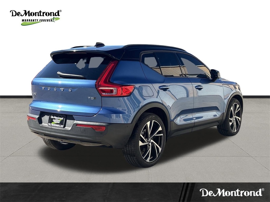 2021 Volvo XC40 R-Design Blue at DeMontrond Automotive Group