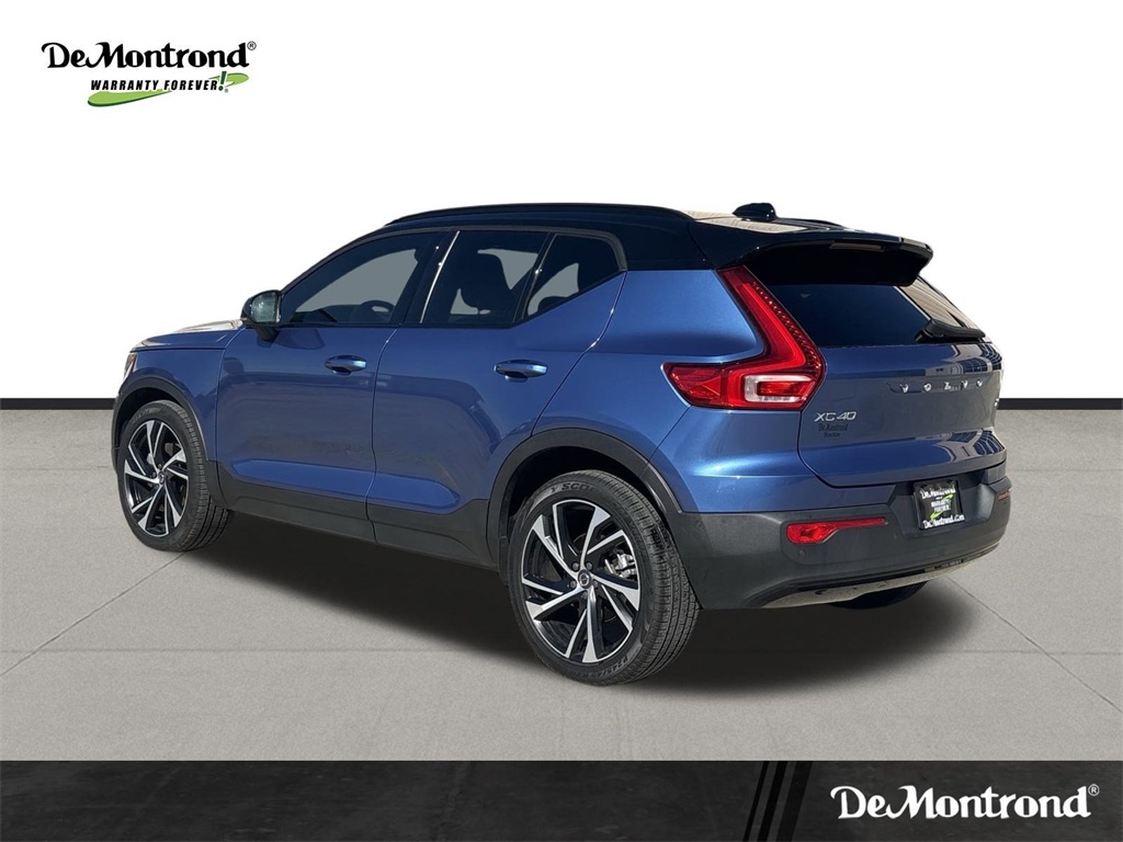 2021 Volvo XC40 R-Design Blue at DeMontrond Automotive Group