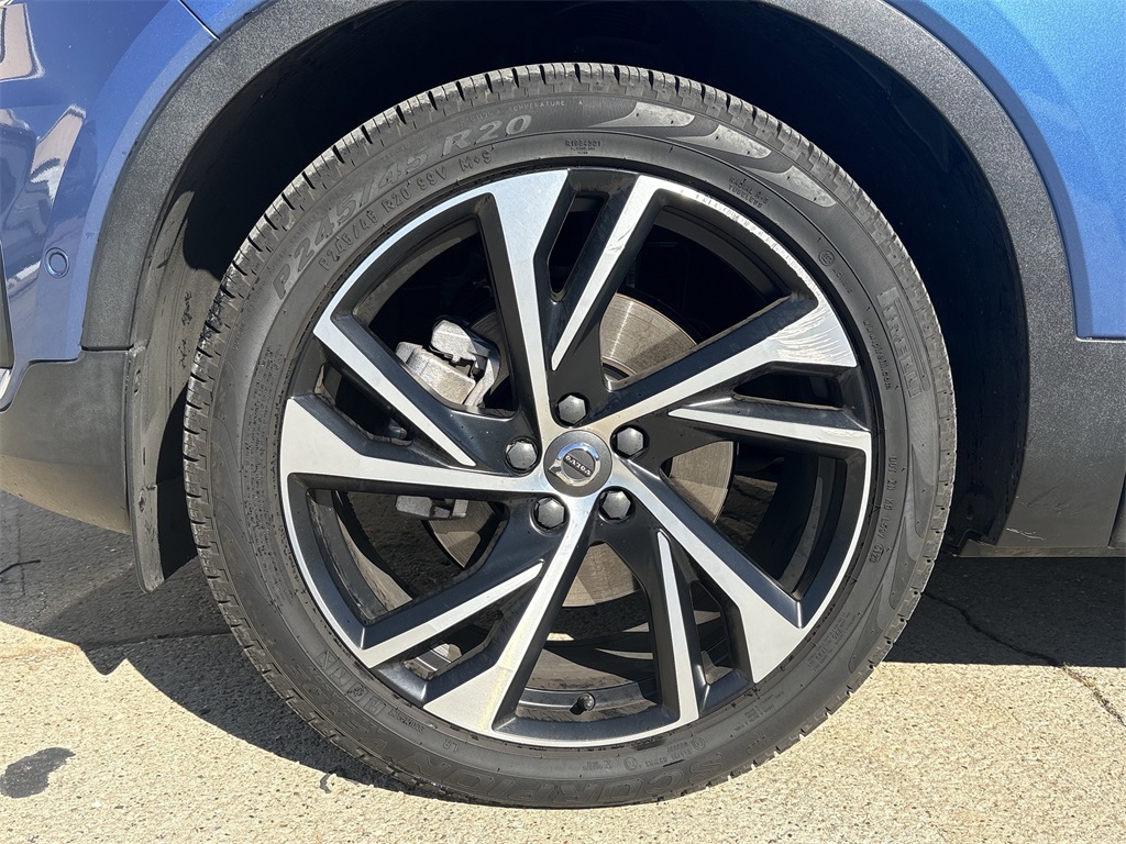 2021 Volvo XC40 R-Design Blue at DeMontrond Automotive Group