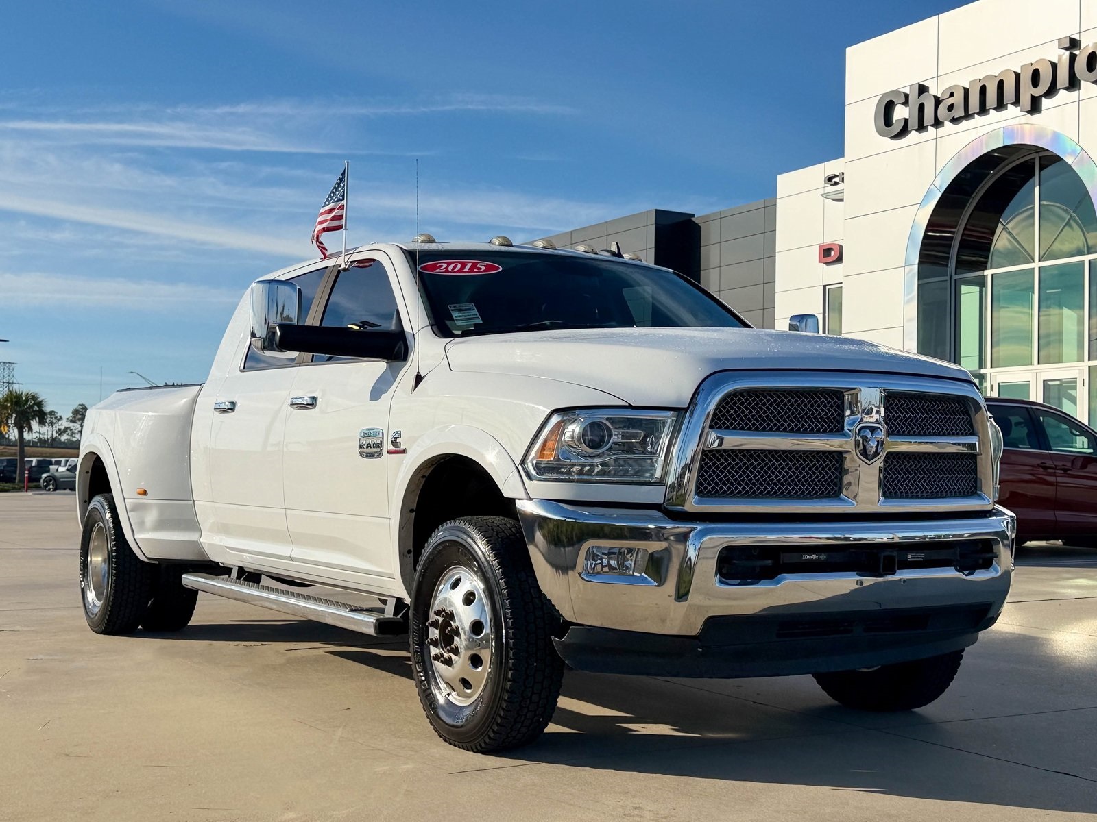 2015 RAM 3500 Laramie Longhorn Mega Cab DRW 4WD