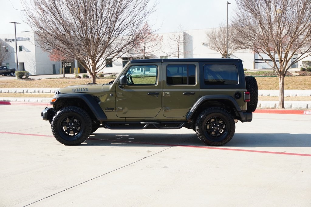 Used Car 2025 Jeep Wrangler  Willys For Sale Under $50,000 In Weatherford, Texas