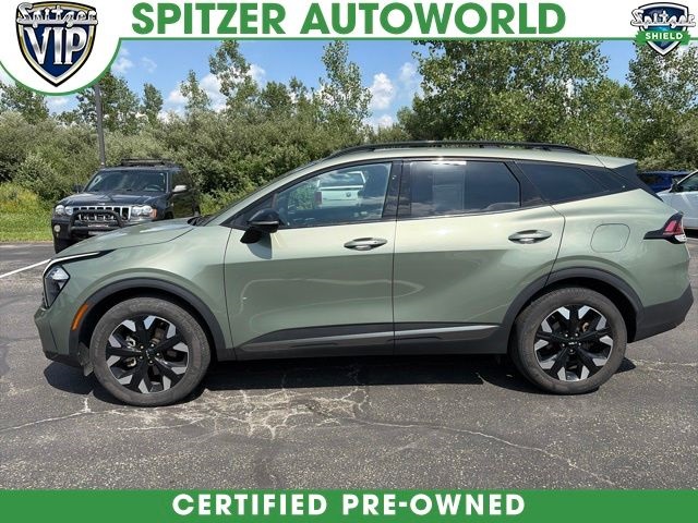 Jungle Green 2023 Kia Sportage SUV / Crossover All-Wheel Drive 8-Speed Automatic