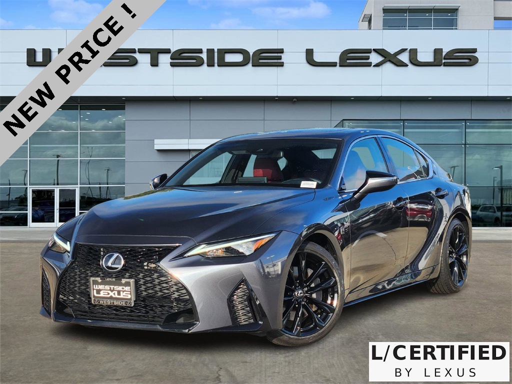 2025 Lexus IS 350 F SPORT Gray at Westside Lexus