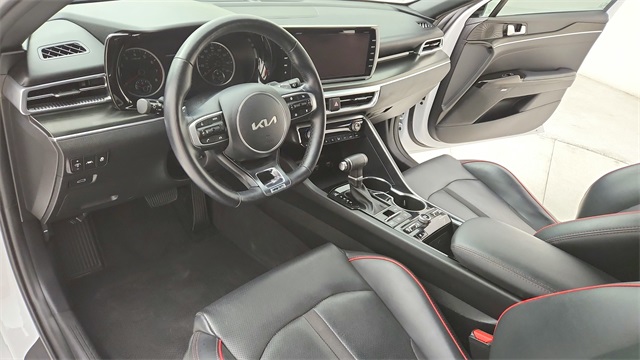 2024 Kia K5 GT White at Joe Myers Mazda Kia