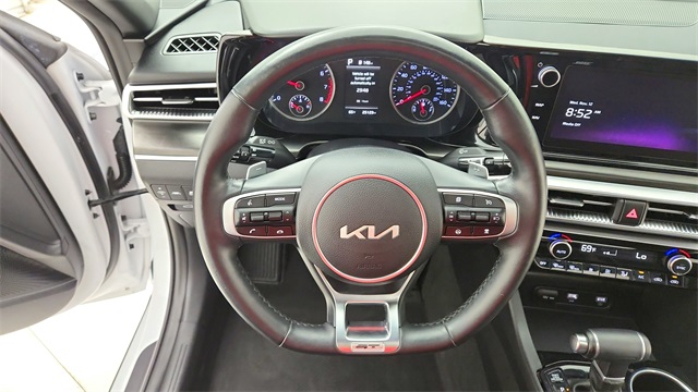 2024 Kia K5 GT White at Joe Myers Mazda Kia
