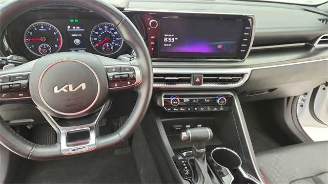 2024 Kia K5 GT White at Joe Myers Mazda Kia