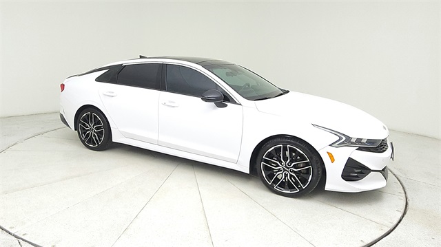 2024 Kia K5 GT White at Joe Myers Mazda Kia