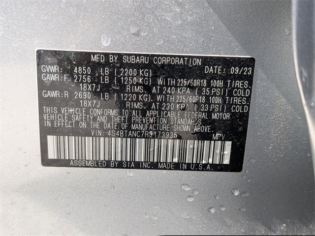 2024 Subaru Outback Limited Silver at DeMontrond Mazda