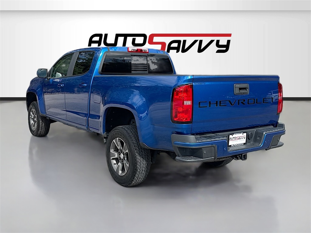 2019 Chevrolet Colorado Z71 Blue at Shottenkirk Kia Fort Bend