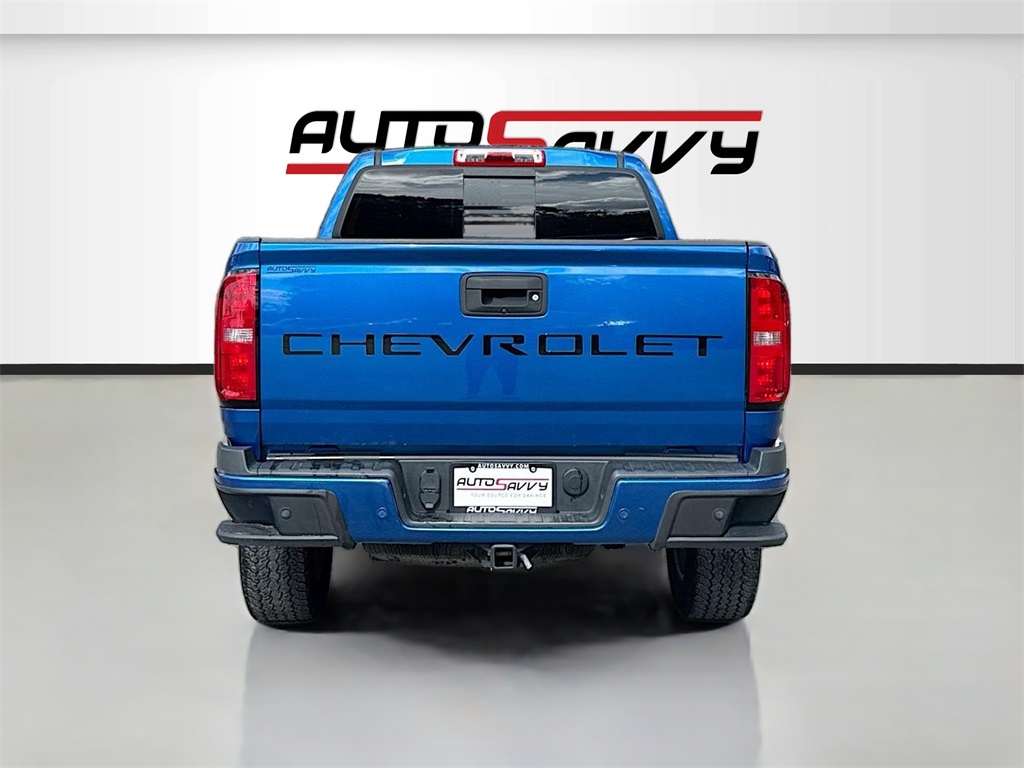 2019 Chevrolet Colorado Z71 Blue at Shottenkirk Kia Fort Bend