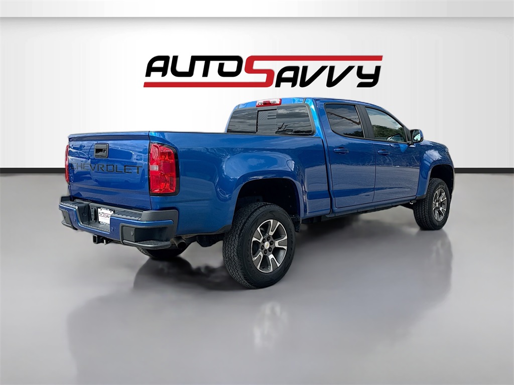 2019 Chevrolet Colorado Z71 Blue at Shottenkirk Kia Fort Bend