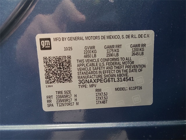 2026 – Chevrolet – Equinox