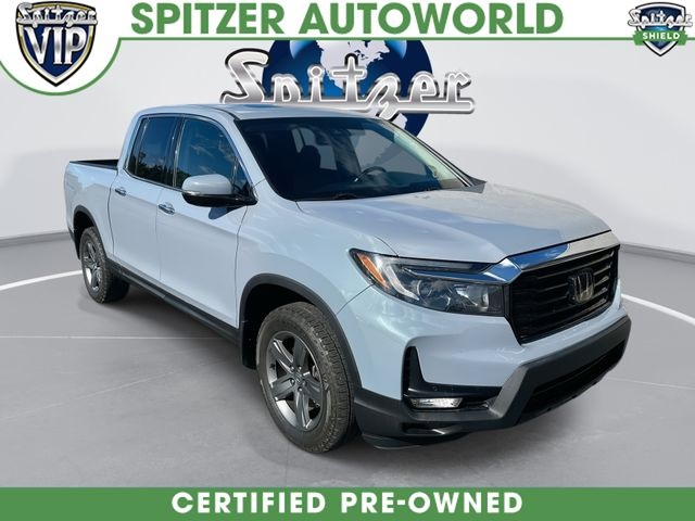 Sonic Gray Pearl 2022 Honda Ridgeline Pickup Truck All-Wheel Drive 9-Speed Automatic
