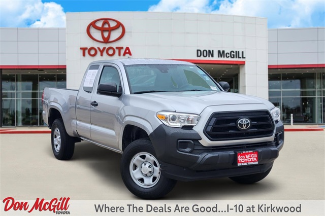 2023 Toyota Tacoma SR Silver at Joe Myers Mazda Kia