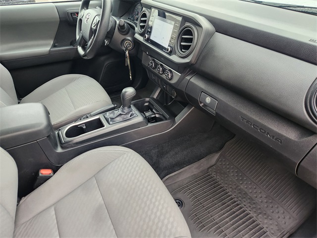 2023 Toyota Tacoma SR Silver at Joe Myers Mazda Kia