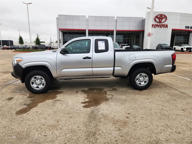 2023 Toyota Tacoma SR Silver at Joe Myers Mazda Kia