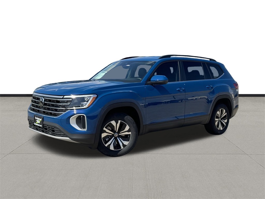 2025 Volkswagen Atlas 2.0T SE Blue at DeMontrond Auto Country